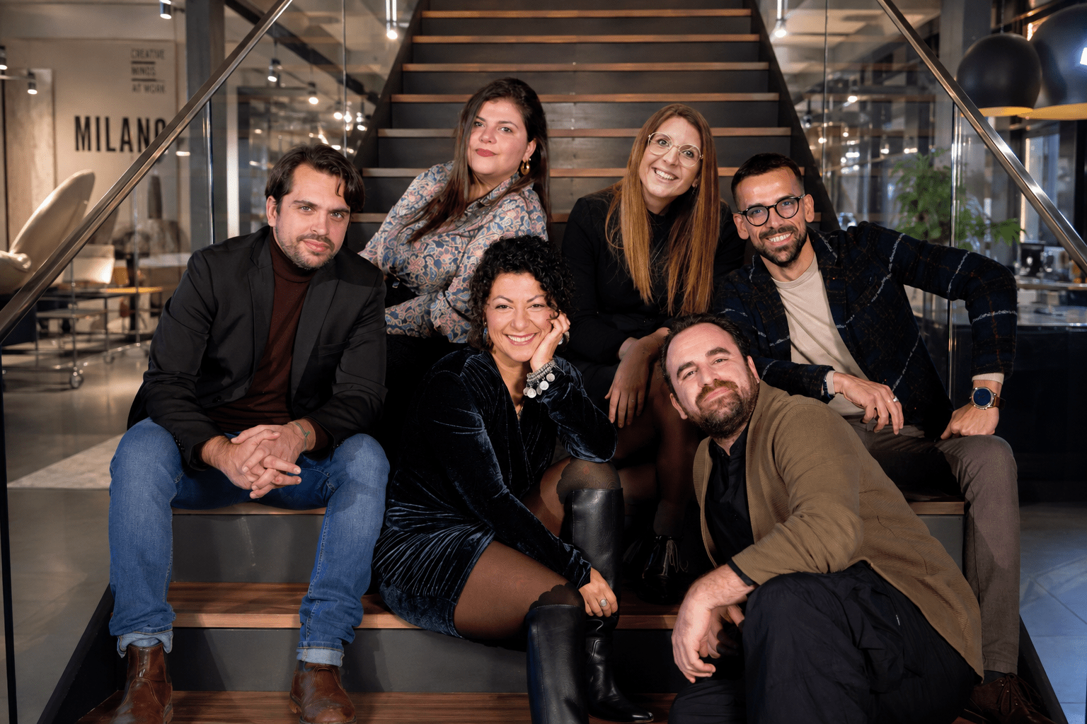 Il team al lavoro