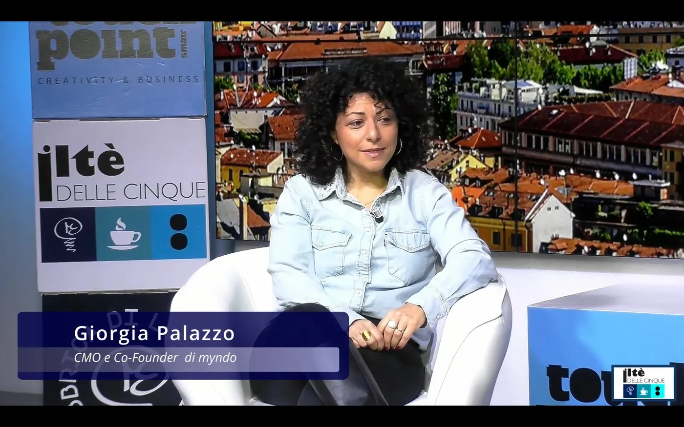Giorgia Palazzo ospite in TV
